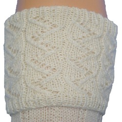 hand knitted kilt socks